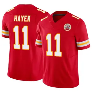 Limited Men's Jaaron Hayek Kansas City Chiefs Nike Vapor F.U.S.E. Jersey - Red