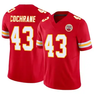 Limited Men's Jack Cochrane Kansas City Chiefs Nike Vapor F.U.S.E. Jersey - Red