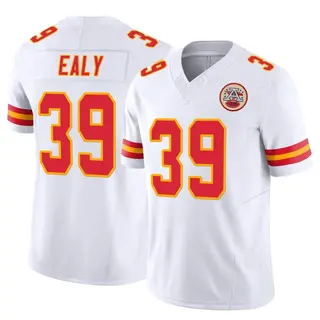 Limited Men's Jerrion Ealy Kansas City Chiefs Nike Vapor F.U.S.E. Jersey - White