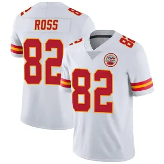 Limited Men's Justyn Ross Kansas City Chiefs Nike Vapor Untouchable Jersey - White