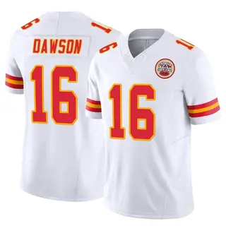 Limited Men's Len Dawson Kansas City Chiefs Nike Vapor F.U.S.E. Jersey - White