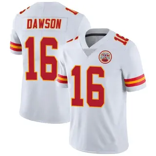 Limited Men's Len Dawson Kansas City Chiefs Nike Vapor Untouchable Jersey - White