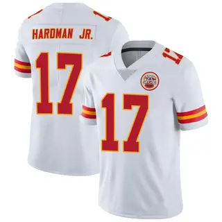 Limited Men's Mecole Hardman Kansas City Chiefs Nike Vapor Untouchable Jersey - White