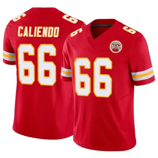 Limited Men's Mike Caliendo Kansas City Chiefs Nike Vapor F.U.S.E. Jersey - Red