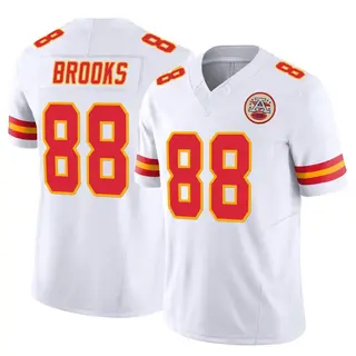 Limited Men's Phillip Brooks Kansas City Chiefs Nike Vapor F.U.S.E. Jersey - White