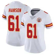 Limited Women's C.J. Hanson Kansas City Chiefs Nike Vapor Untouchable Jersey - White