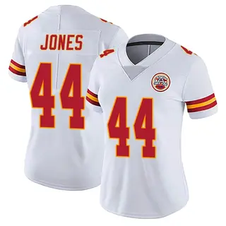 Limited Women's Cam Jones Kansas City Chiefs Nike Vapor Untouchable Jersey - White