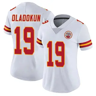 Limited Women's Chris Oladokun Kansas City Chiefs Nike Vapor Untouchable Jersey - White