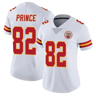 Limited Women's Gerrit Prince Kansas City Chiefs Nike Vapor Untouchable Jersey - White