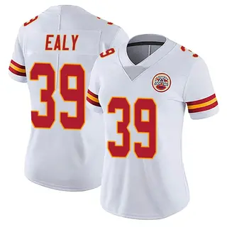 Limited Women's Jerrion Ealy Kansas City Chiefs Nike Vapor Untouchable Jersey - White