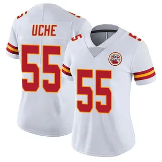 Limited Women's Joshua Uche Kansas City Chiefs Nike Vapor Untouchable Jersey - White