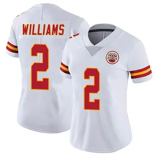 Limited Women's Joshua Williams Kansas City Chiefs Nike Vapor Untouchable Jersey - White