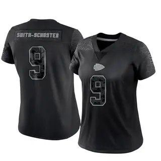 Limited Women's JuJu Smith-Schuster Kansas City Chiefs Nike Reflective Jersey - Black