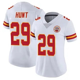 Limited Women's Kareem Hunt Kansas City Chiefs Nike Vapor Untouchable Jersey - White