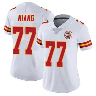 Limited Women's Lucas Niang Kansas City Chiefs Nike Vapor Untouchable Jersey - White