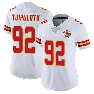 Limited Women's Marlon Tuipulotu Kansas City Chiefs Nike Vapor Untouchable Jersey - White