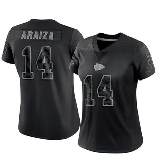 Limited Women's Matt Araiza Kansas City Chiefs Nike Reflective Jersey - Black