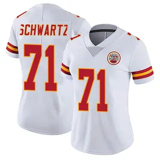 Limited Women's Mitchell Schwartz Kansas City Chiefs Nike Vapor Untouchable Jersey - White