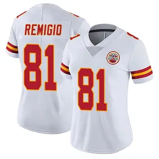 Limited Women's Nikko Remigio Kansas City Chiefs Nike Vapor Untouchable Jersey - White