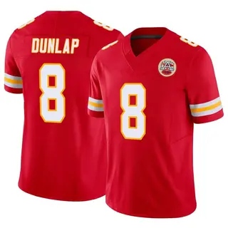 Limited Youth Carlos Dunlap Kansas City Chiefs Nike Vapor F.U.S.E. Jersey - Red