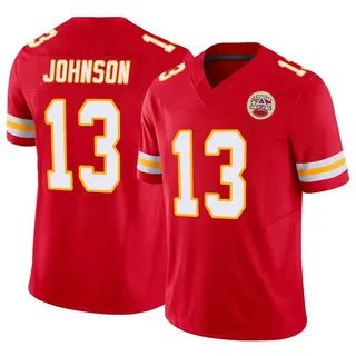 Limited Youth Nazeeh Johnson Kansas City Chiefs Nike Vapor F.U.S.E. Jersey - Red