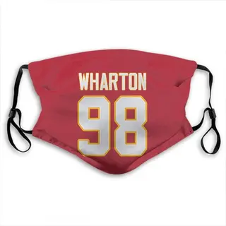 Tershawn Wharton Kansas City Chiefs Washabl & Reusable Face Mask - Red