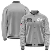 Men's Kansas City Chiefs Salute to Service Performance Jacket - Gray