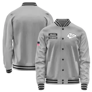 Men's Kansas City Chiefs Salute to Service Performance Jacket - Gray