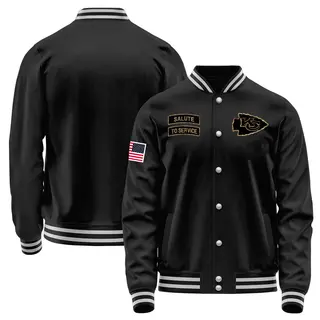 Men's Kansas City Chiefs Salute to Service Sideline Performance Jacket - Black